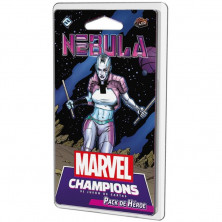 Juego de cartas - Pack de héroe para "Marvel Champions" - Nebula