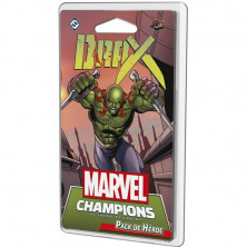 Juego de cartas - Pack de héroe para "Marvel Champions" - Drax