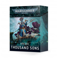 Tarjetas de datos Thounsand Sons - Warhammer 40000