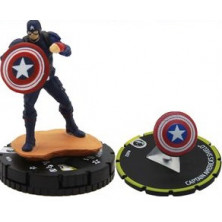 Figura de Heroclix - John Walker Captain America 037a + Shield s002