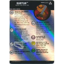 Tarjeta de Heroclix - Surtur LG001