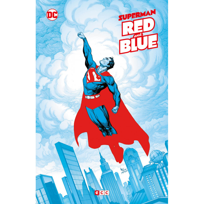 Cómic Superman - Red and Blue