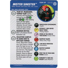 Tarjeta de Heroclix - Mister Sinister Team Up 031.02