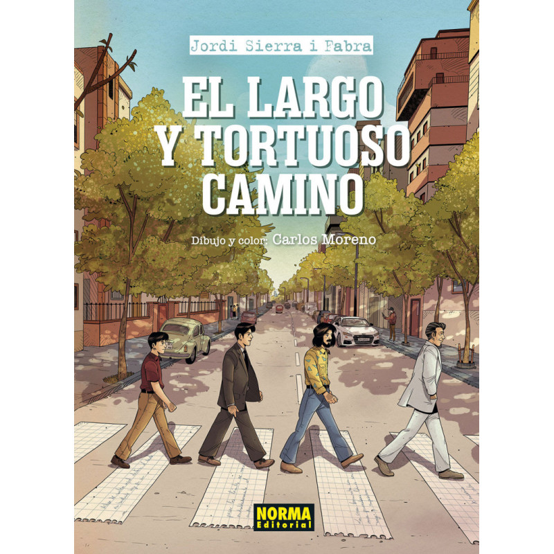 Comic El largo y tortuoso camino