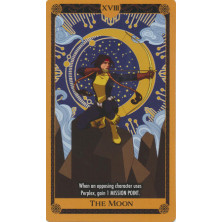 Tarjeta de Marvel Heroclix - Tarot - The Moon