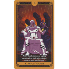 Tarjeta de Marvel Heroclix - Tarot - King of Wands