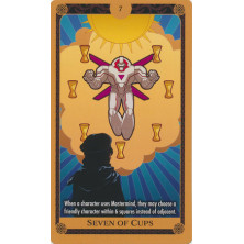 Tarjeta de Marvel Heroclix - Tarot - Seven of Cups