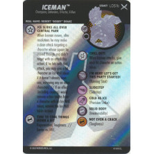 Tarjeta de Heroclix - Iceman Legacy L051b