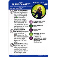 Tarjeta de Heroclix - Black Canary Team Up 030.01