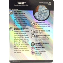 Tarjeta de Heroclix - Ymir LG002