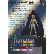 Tarjeta de Heroclix - Cloak & Dagger L039a