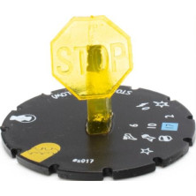 Objeto de Heroclix - Stop Sign Yellow s017