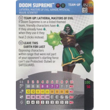 Tarjeta de Heroclix - Doom Supreme Team Up 052.01