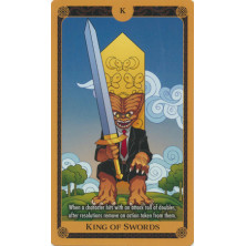 Tarjeta de Marvel Heroclix - Tarot - King of Swords