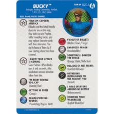 Tarjeta de Heroclix - Bucky Team Up 020.1