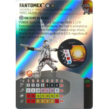 Tarjeta de Heroclix - Fantomex L042