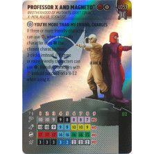 Tarjeta de Heroclix - Professor x and magneto Legacy L053