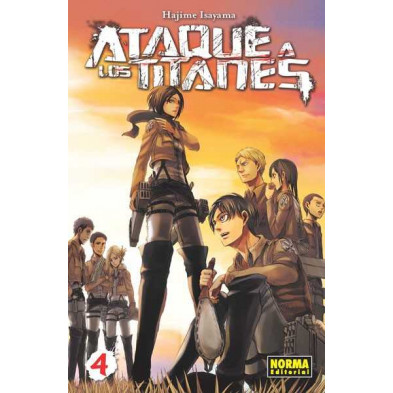 Cómic Ataque a los Titanes 4 Cómic Ataque a los Titanes 4