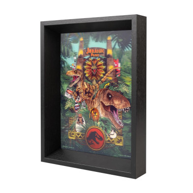 Cuadro_3D_lenticular_Jurassic_Park
